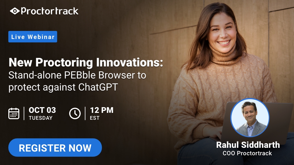 Webinar Oct 3: Community Colleges Proctoring Innovation: Secure PEBble