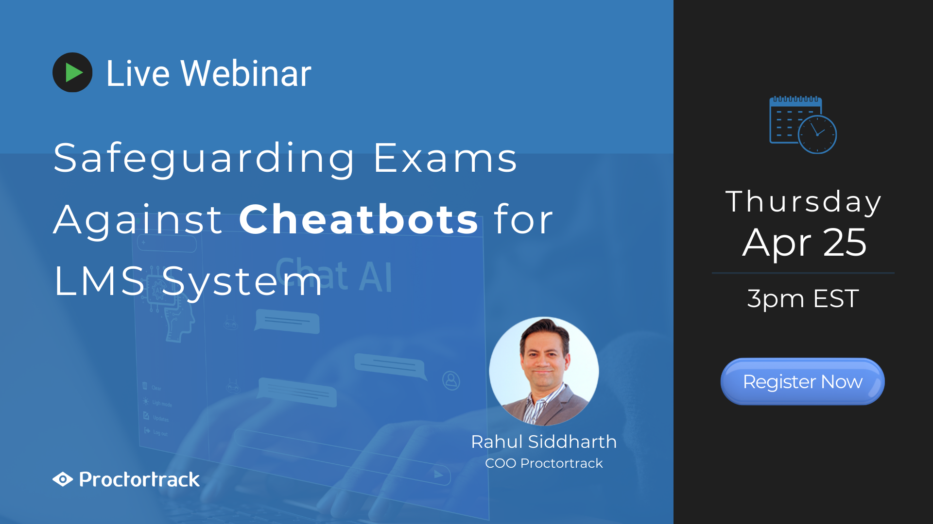 Webinar Apr 25: Safeguarding Exams Against Cheatbots For Lms System 