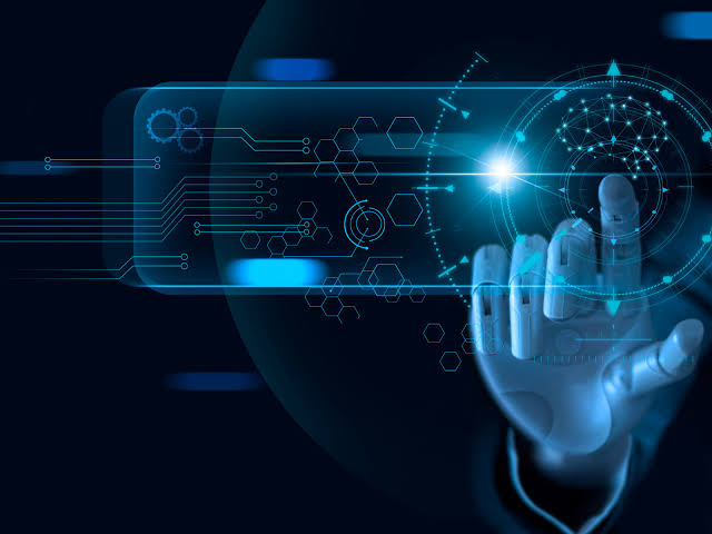 Artificial intelligence technology visualizing AI-powered online exam security, remote proctoring, identity verification, and intelligent assessment monitoring.